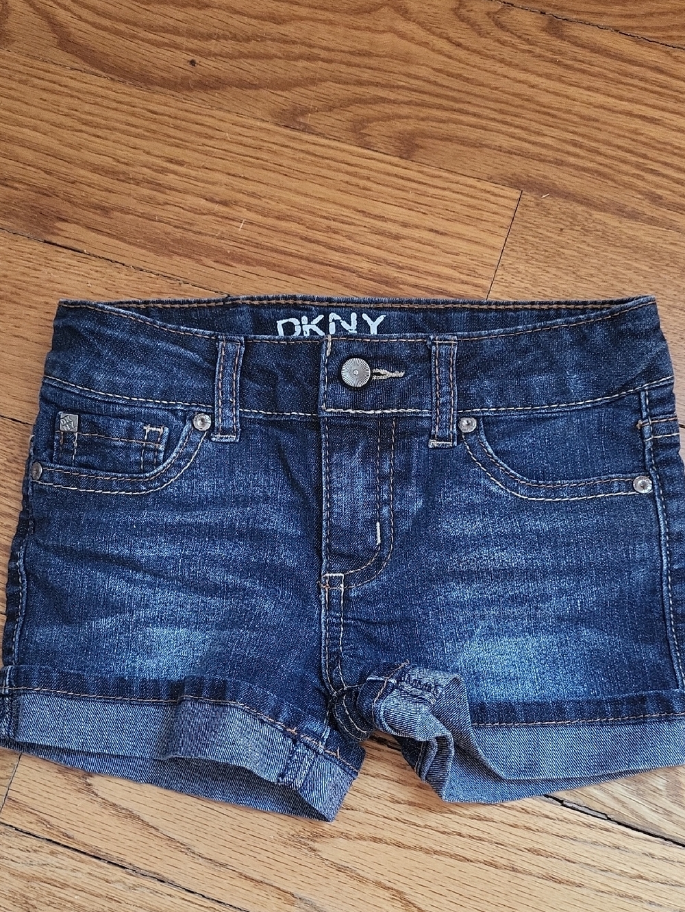 Little Girls Denim Shorts
